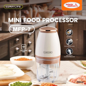 Luna Food Processor / Blender Kapsul Chopper 700ml - MFP7 - GRATIS ONGKIR Jabodetabek
