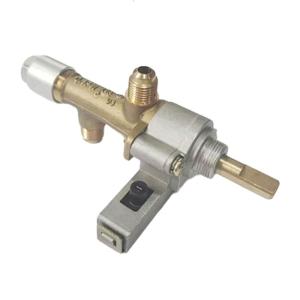 Brass Patio Heater Room Main Control Adapter with Port Fit for Low Pressure Gas Patio Burning Connection Space Heater