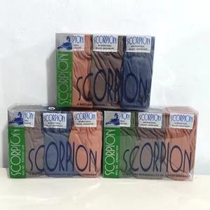 1 BOX ISI 3 PCS Celana dalam pria SCORPION / Sempak cowok dewasa scorpion