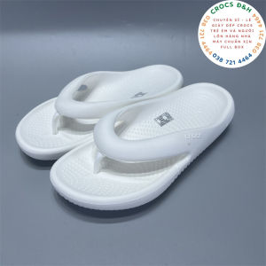 Giày dép crocs - dép xỏ ngón nhựa crocs mellow flip cho nữ chống thấm nước chống trơn trượt chống hôi chân hàng nhà máy xuất xịn đầy đủ hộp hoặc túi crocs