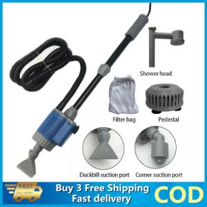 LUGG【Local Delivery】Electric Aquarium Water filter Change Pump Cleaning Tools 20W Fish Tank Water Changer Aquarium Clean Vacuum Water Change Changer
