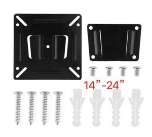 14-24 Inch Fixed Monitor/TV Wall Mount Bracket: Compact Solutions for Your Space