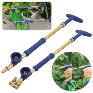 Manual Push Pull Pressure Sprayer for Garden Accessories 27mm Drink Bottle Irrigation