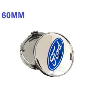 Logo chụp mâm bánh xe ô tô Ford đường kính 60mm chất liệu nhựa ABS mã hàng FORD60