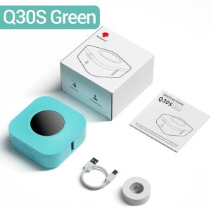 Máy in nhãn mini cầm tay Phomemo Q30 di động không dây Bluetooth nhiệt không cần mực cho mã vạch nhãn dán logo sticker