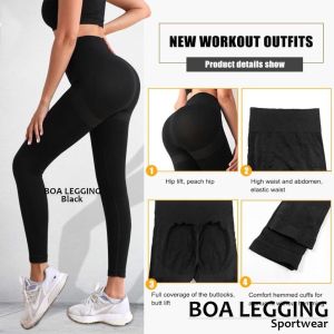 SPS BAGS#9989 Fashionable Women`s high-waisted seamless leggings designed for fitness activities like gym workouts and yoga