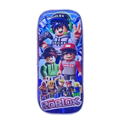 Pencil Case-Kotak Pensil Segi Empat Roblox