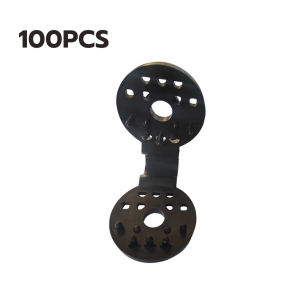 (50ชิ้น-100ชิ้น )ตัวหนีบสแลน ที่หนีบตาข่ายบังแดด สแลนบังแดด คลิปยึดสแลนแบบกลม ผลิตจากวัสดุ PP คุณภาพสูง ใช้งานได้ยาวนาน น้ำหนักเบาและรีไซเคิลได้ง่าย