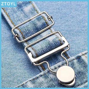 ZTOYL Dungaree Fasteners Clip Brace Buckles With Jeans Buttons Set For Denims Jackets Home DIY Apparel Sewing Supplies