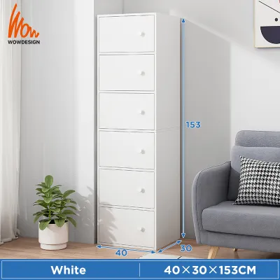 Storage Cabinet Book cabinet with door Bookshelf cabinet bookshelf with door Rak Buku Almari buku Bookcase Almari baju cabinet storage