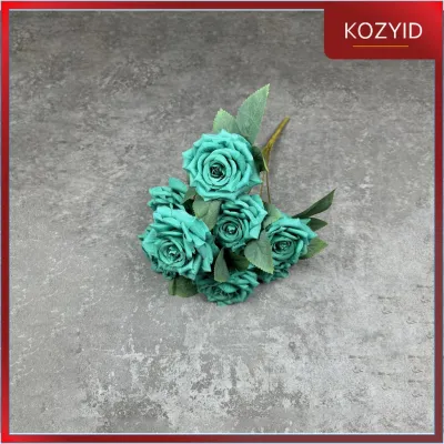 KOZY.ID - Bouquet bunga K9 ROSE Mawar Artifisial Dekorasi Tanaman