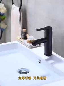 Basin Faucet Stainless Steel Bathroom Faucet Mixer Tap Hot Cold Water Basin Sink Tap Bathroom Faucet Tap for Home
