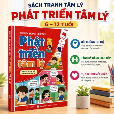 Sách - Truyện tranh Giúp Bé Phát Triển Tâm Lý - In Màu