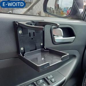 E-WOITD  Phổ Xe Nhựa Uống Chủ Có Thể Điều Chỉnh Gấp Cốc Nước Hỗ Trợ Đứng Giữ Chai Cho Tự Động Xe Xe Tải Thuyền Cup Đứng