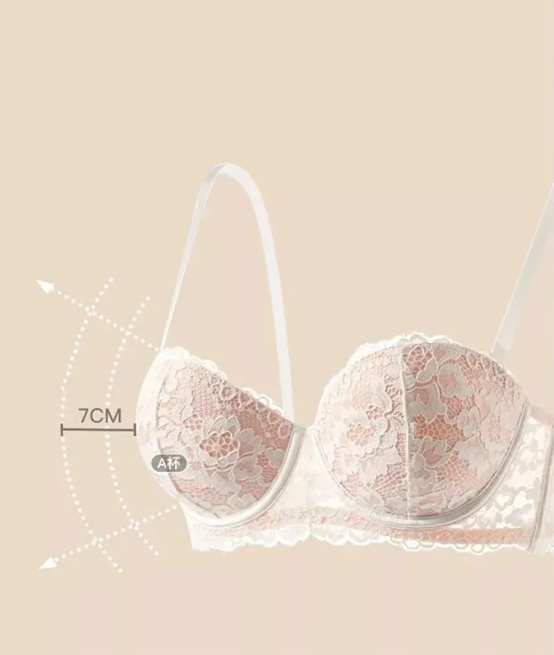 FINETOO Solid Underwire Bra