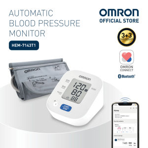 Ready stock🇲🇾OMRON Automatic Blood Pressure Monitor    Monitor Tekanan Darah HEM-7143T1  电子上臂式血压计  [Waranti Tempatan 3+3 Tahun]