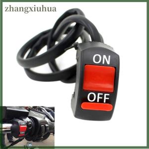 zhangxiuhua Motorcycle ATV Bike Handlebar Accident Hazard Light ON OFF Kill Switch Button fu