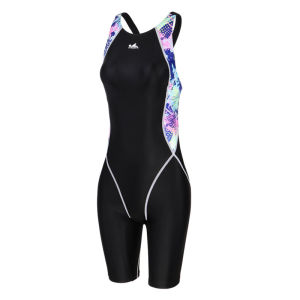 33High Quality Women Comitive Swimsuit YINGFA  Swimwear Junior Professional Racing Training Kneesuit 3XL Leg Suit For Swimming