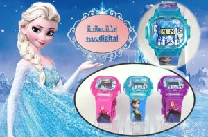 นาฬิกาเด็ก นาฬิกาเจ้าหญิง นาฬิกาข้อมือ สําหรบเด็ก ลายการ์ตูน เจ้าหญิง เบ็นเท็น คิตตี้ จอLED มีเสียงเพลง+มีไฟ RC128