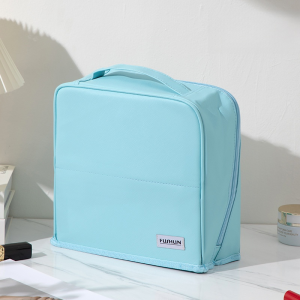 Waterproof Stand-Up Makeup Bag for Year-Round Travelers  Women  Adults  Moms  Makeup Lovers - Multi-Functional  Fits on Luggage