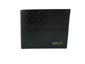 Dompet Pria Dewasa Logo BOVIS Model Lipat Keren Murah Terbaru Bahan Kulit PU Premium
