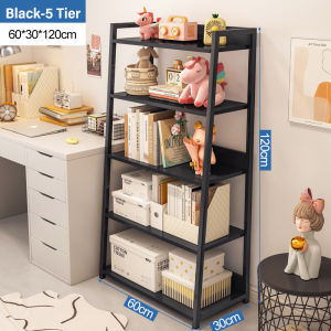 AIBM Bookshelf Trapezoidal Storage Rack Living Room Wall Shelf Bedroom Wall Flower Rack Floor Corner Storage Rack Multi-Layer Shelf