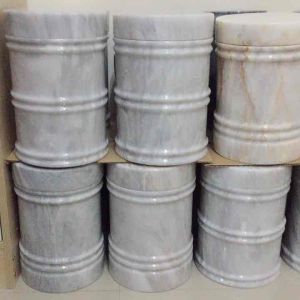 MARBLE CREMATION URN for adult ashes 7x9 inches from Romblon