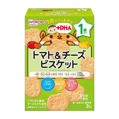 Wakodo WAKODO Tomato & Cheese Biscuits