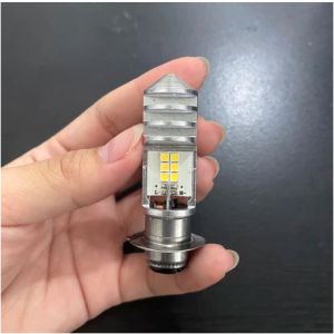 Lampu Utama Motor LED H6 2 Sisi 12 Mata Titik Led AC DC High Low Universal