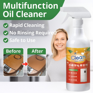 500ML น้ำยาทำความสะอาดเครื่องใช้ในครัว Essential Cleaner กำจัดเชื้อโรคได้ 99.9% ทำความสะอาดอย่างล้ำลึก ขจัดกลิ่นตู้เย็น ขจัดเชื้อรา