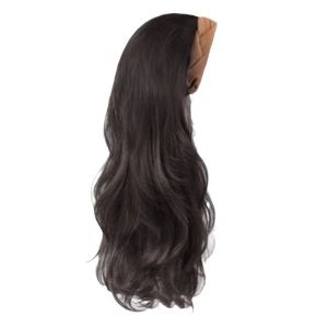 Fashion Womens Long Curly Wig Headband U-Shaped Half Headgear Big Wave One-Piece Hair Accessories