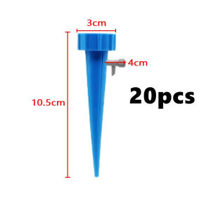 20Pcs Drip Irrigation Watering Spikes Auto Plant Waterer For Garden Flowers Indoor Household Use