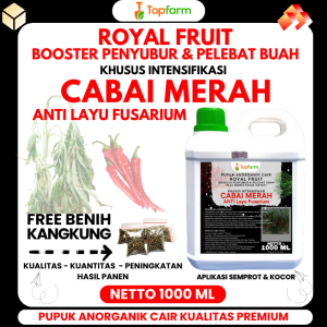 Pupuk Topfarm / Pupuk Cabe Merah Anti Layu Fusarium / Obat Mati Layu Untuk Tanaman Cabe / Obat Anti Layu Buat Cabe / Pupuk Cabe Anti Layu Fusarium / Pupuk Anti Jamur Pada Tanaman Cabe / Obat Untuk Cabe Layu