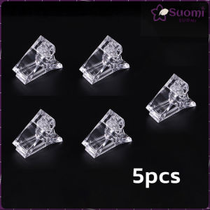 Suomi Nail Art Extension Auxiliary Stereotype Transparent Clip DIY Nail Piece Fixed Decoration Repair Tool