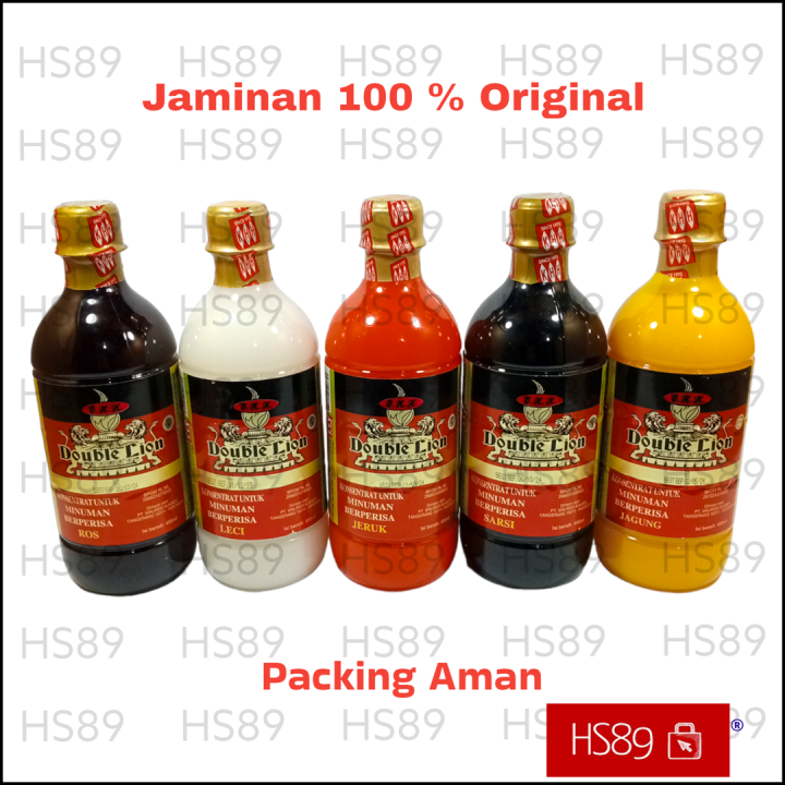 Sirup Double Lion Malaysia 495ml - Aneka Rasa Sirup Double Lion Import Malaysia