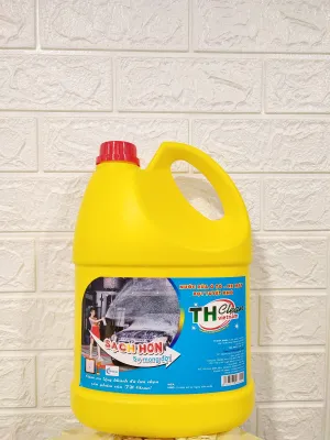 Nước rửa xe bọt tuyết đánh bóng xe ô tô can 4.5L TH CLEAN