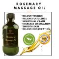Natural Aromatherapy Massage Oil (Minyak Urut Aromaterapi) 250ML PREMIUM. 