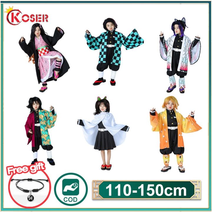 🎉Cosplay🎉 【COSER KING store】 Anime Demon Slayer Kimetsu no Yaiba ...