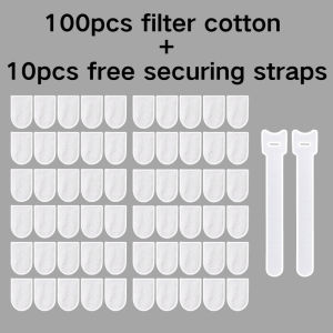 100pcs Faucet Filter Cotton Bag Water Purifier Thickened Splash-Proof Universal Faucet Filter
