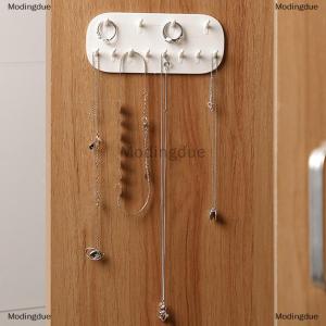 [COD] Modingdue Multifunctional Jewelry Storage Rack Hook Wall Mounted Ring Earring Necklace Women Display Rack Key Chain Watch Storage Rack