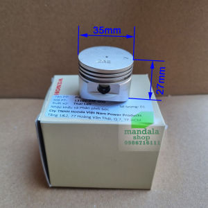 Quả Piston GX25 / Umk25 bạc / xéc măng GX25 Honda chính hãng