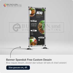 PRINT CETAK SPANDUK BANNER ANEKA MENU WARUNG CUSTOM DESAIN