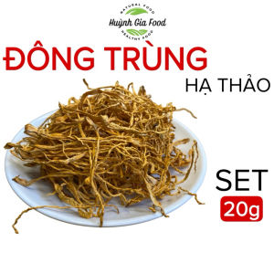 Đông Trùng Hạ Thảo Tự Nhiên Cao Cấp Sấy Khô Set 20g