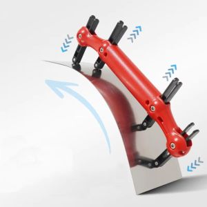 MICANGP Adjustable Paint Trowel Arc Smooth Putty Spatula Multi-function Non-slip Handle Scrape Putty Trowel Wall Treatment
