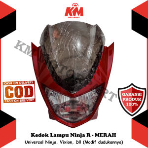 Kedok Lampu Depan Ninja R Vixion Dll