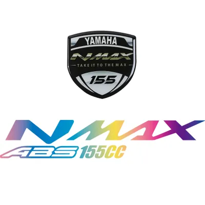 YAMAHA รถจักรยานยนต์สติกเกอร์สะท้อนแสง Decor Body Head ด้านข้างสำหรับ Yamaha NMAX 155 ABS