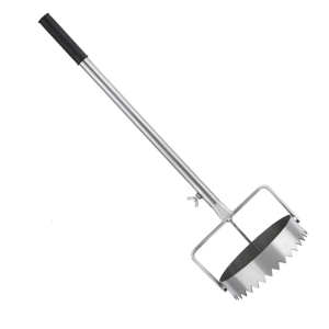 Metal Stainless Steel Multifunctional Greenhouse Film Punch Hole Opener Gardening Planting Maintenance Accessories