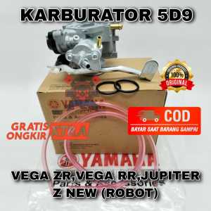 KARBURATOR YAMAHA VEGA ZR 5D9  CARBURATOR VEGA ZR VEGA RR JUPITER Z NEW (ROBOT) ORIGINAL YAMAHA YGP