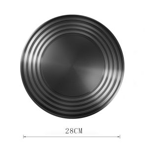 Heat Conduction Plate Gas Stove Heat Diffuser Anti Burning Black Pot Bottom Protector Fast Thawing Defrosting Tray Induc