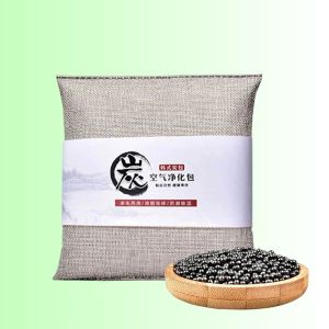 【Buy 1 Take 1】Activated Bamboo Charcoal Bag 500g Odor Remover Air Purifying Bags Deodorant Bag Eliminates Odors Absorbs Moisture Prevents Mold And Mildew For Car Home Closet Babalux